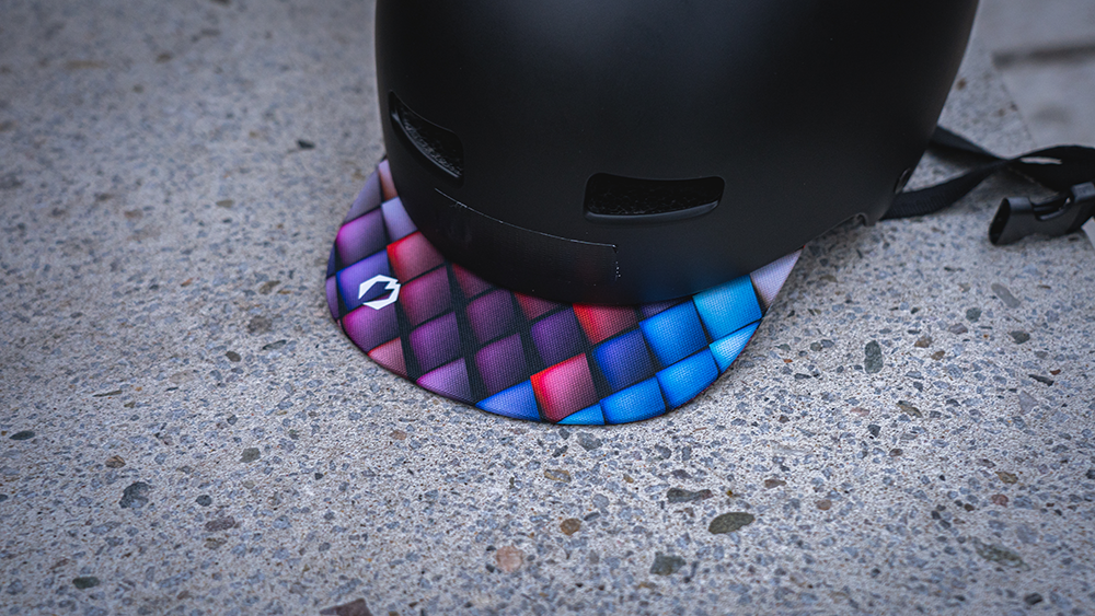 Colourful Helmet Soft Cap Attachment