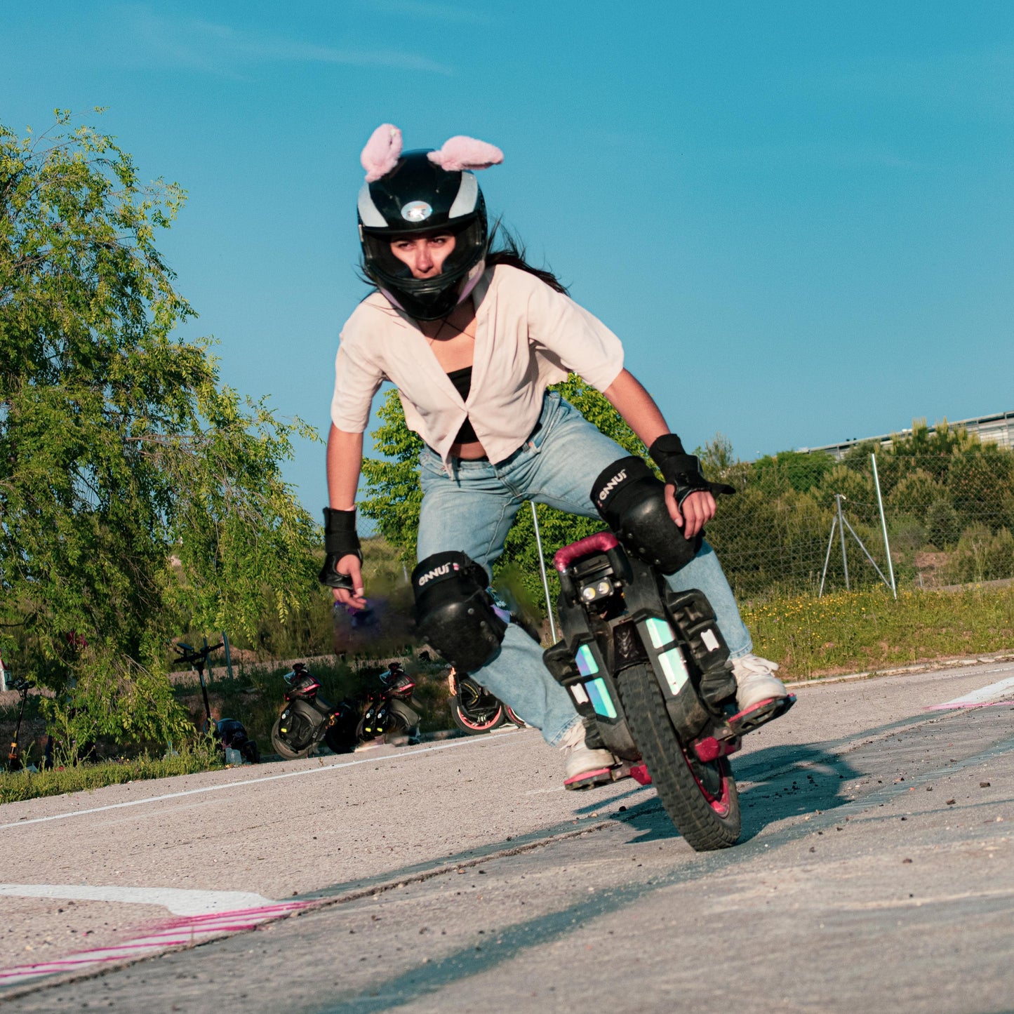 Reflective Helmet EARZ - Pink - Mini