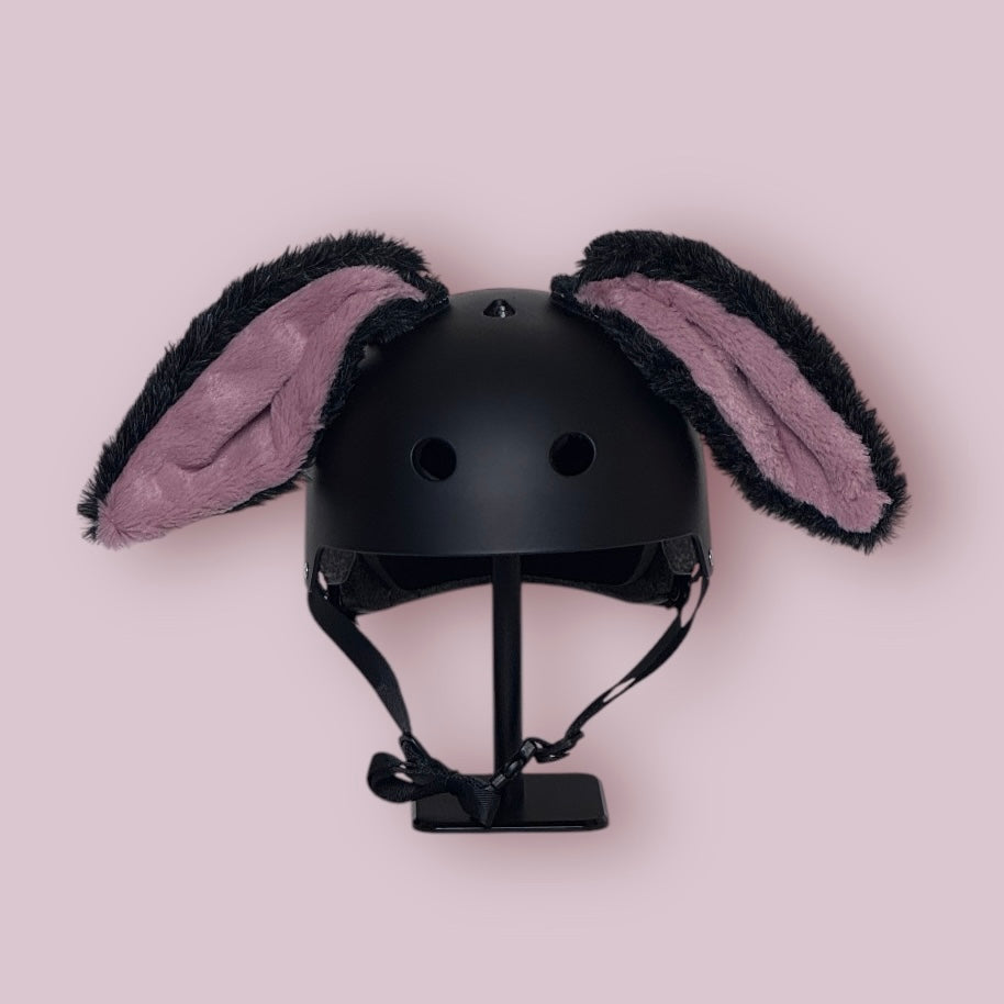 Helmet EARZ - Dark Grey & Pink - Large