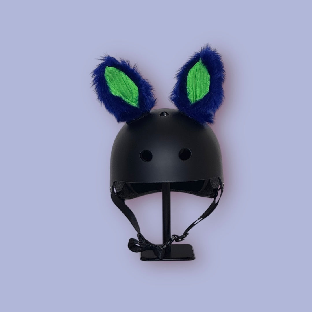 Helmet EARZ - Electric Blue & Neon Green - Mini