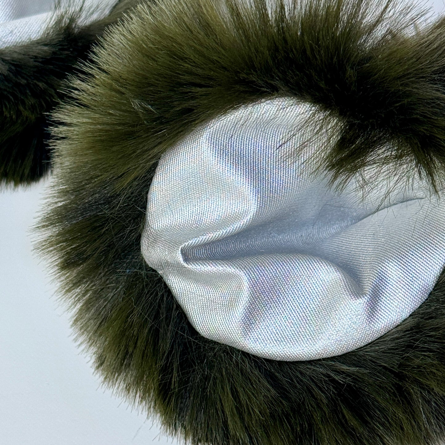 Helmet EARZ - Khaki & Silver - Mini Round