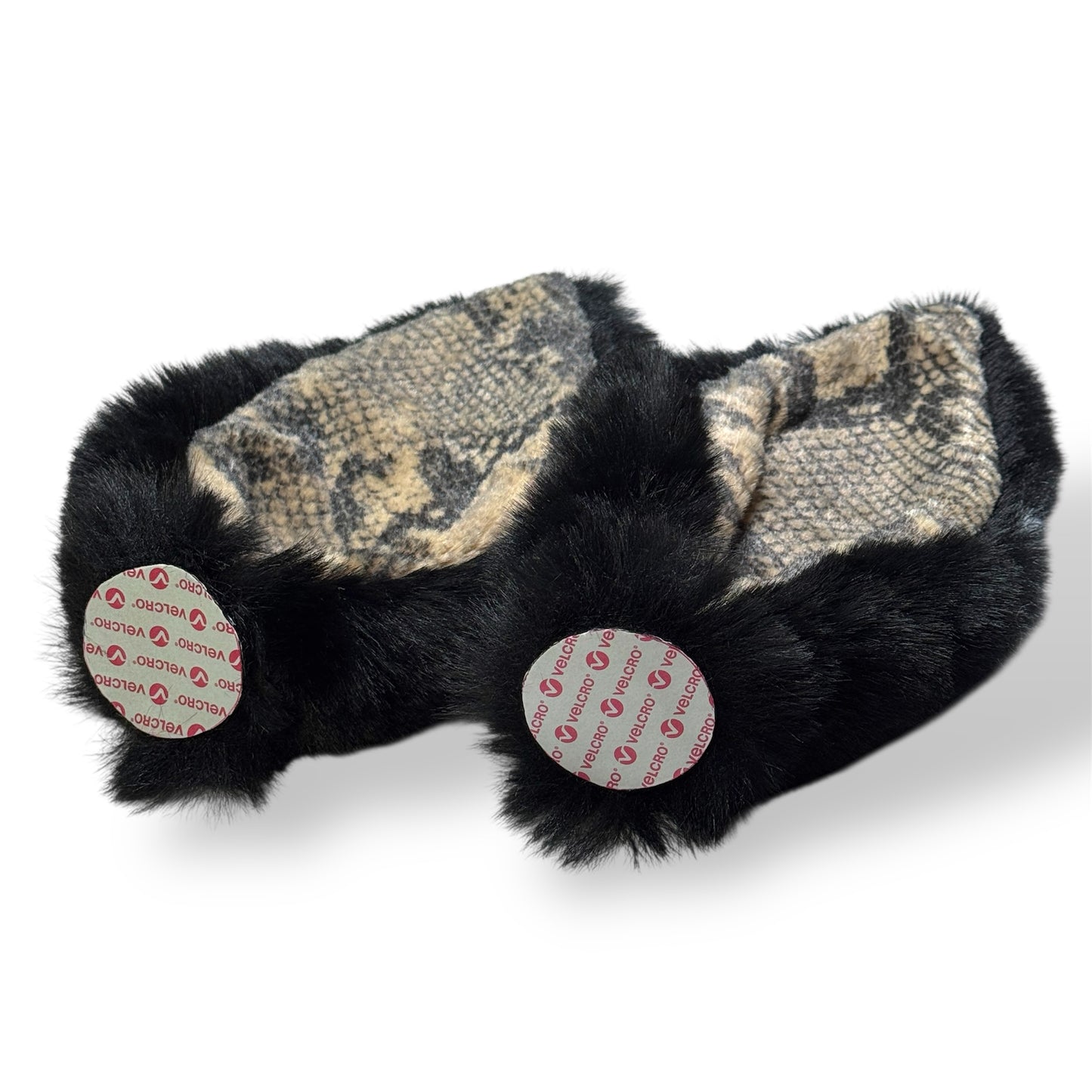 Helmet EARZ - Black & Snake Fluff