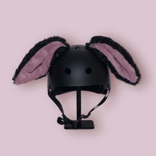 Helmet EARZ - Dark Grey & Pink - Large