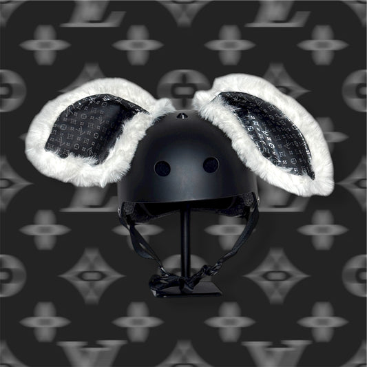 Helmet EARZ - LV White & Black