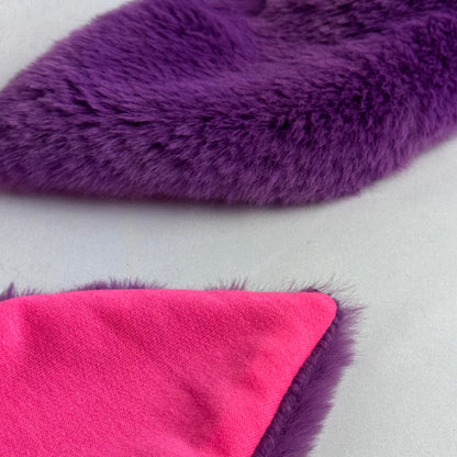 Helmet EARZ - Purple & Neon Pink - Large