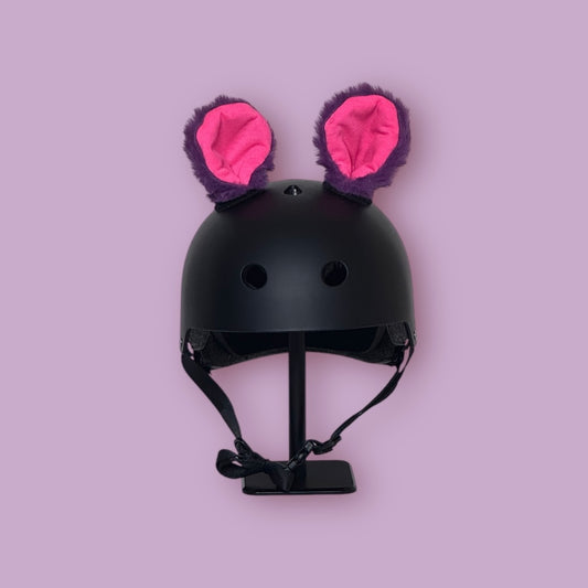 Helmet EARZ - Purple & Neon Pink - Mini Round