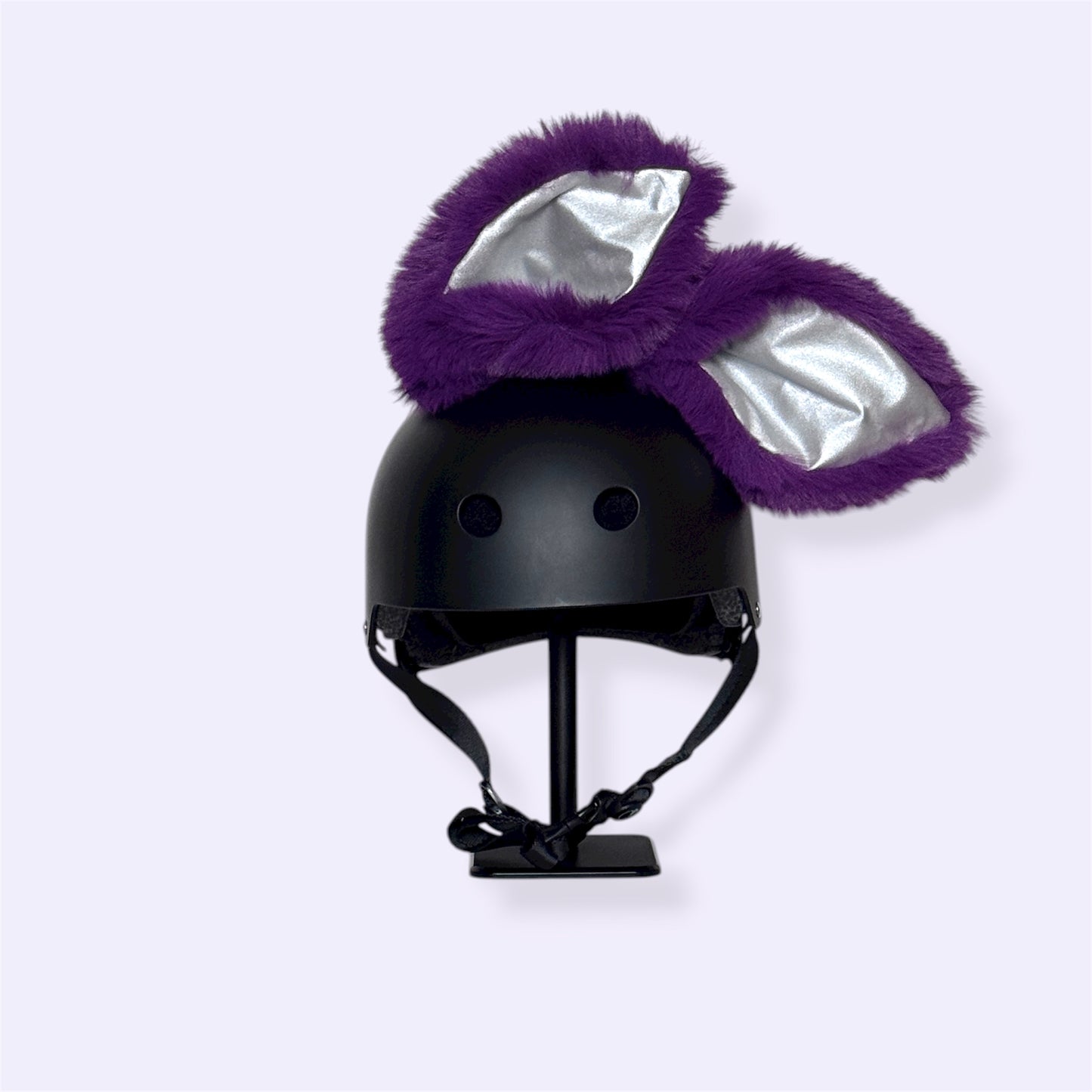 Helmet EARZ - Purple & Silver - Large