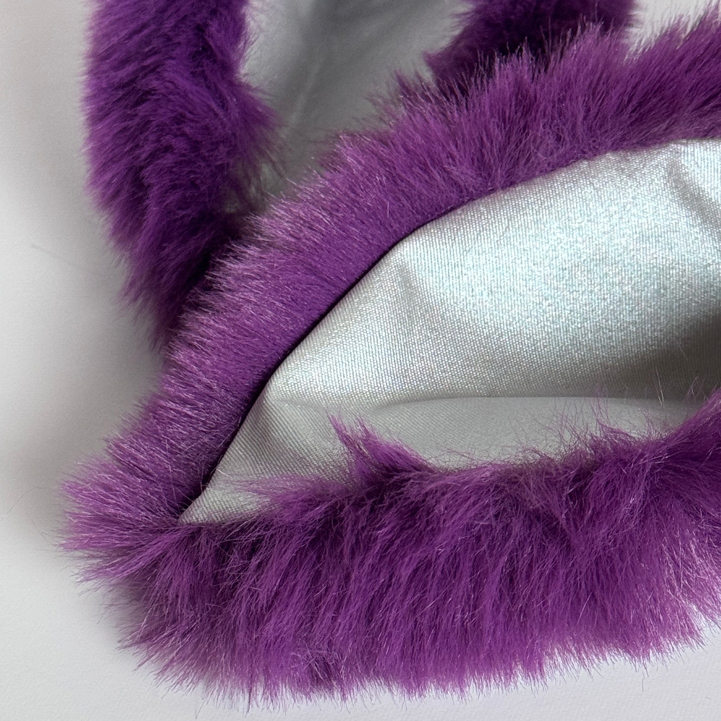 Helmet EARZ - Purple & Silver - Large